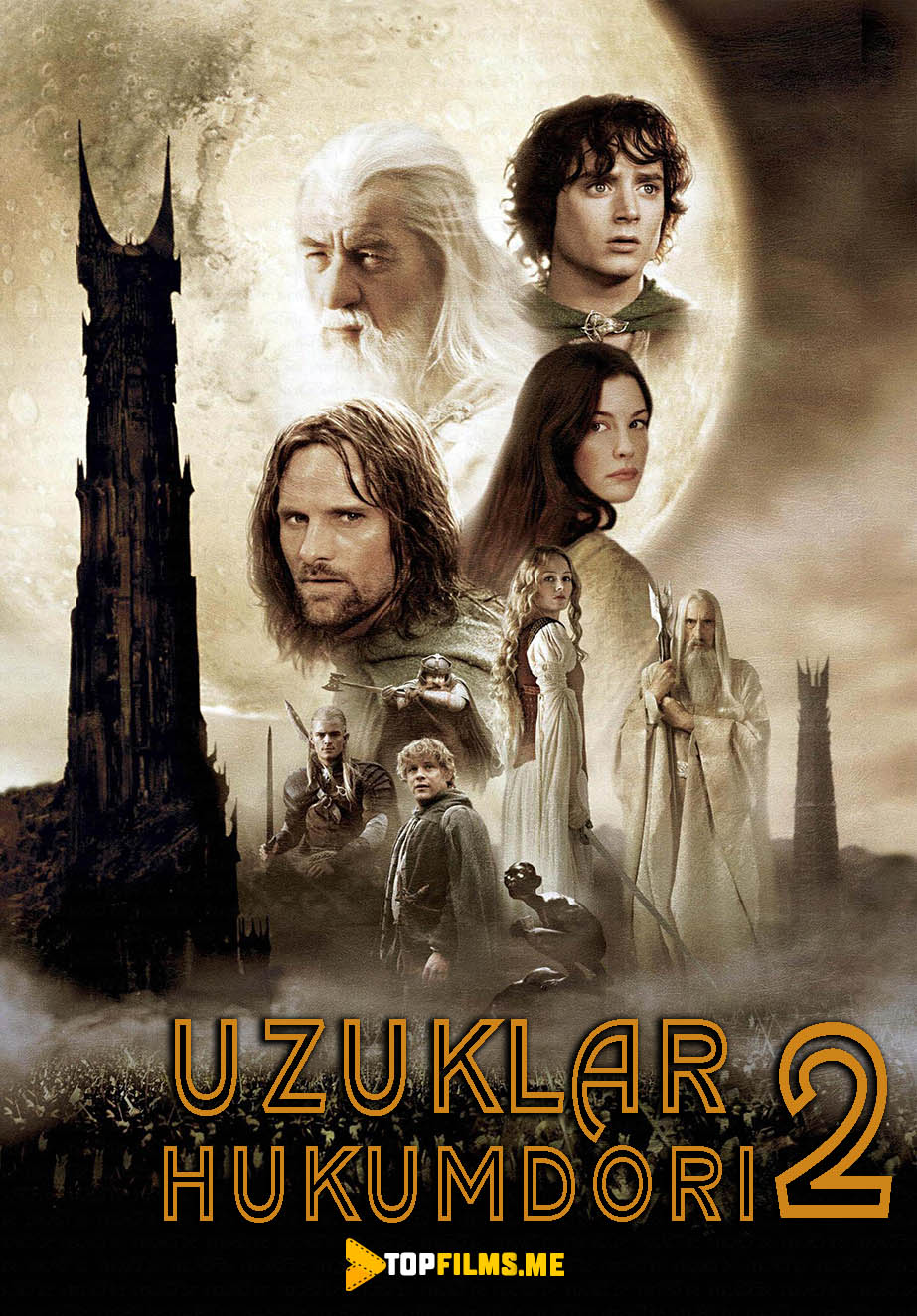 Uzuklar Hukumdori 2 Uzbek tilida 2002 skachat film
