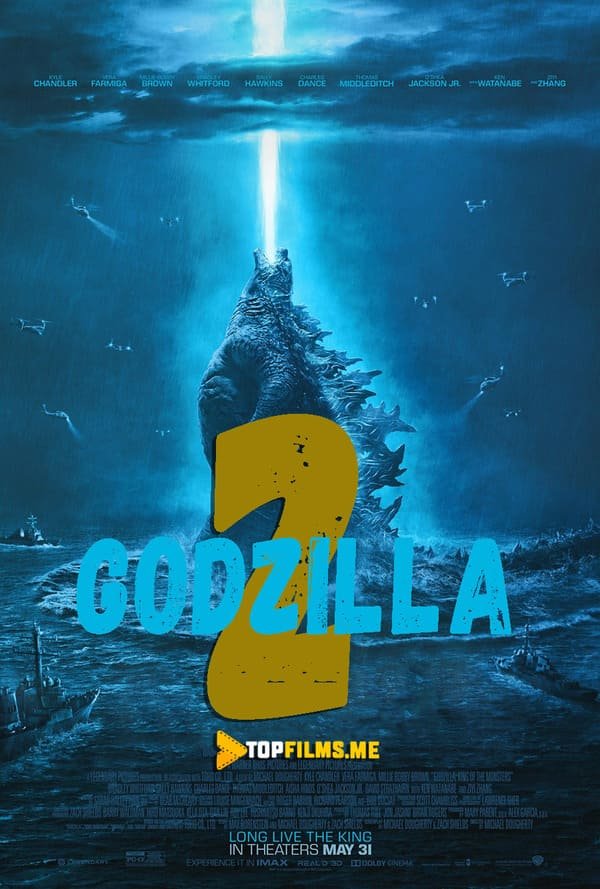 Godzilla 2 / Godzilla Maxluqlar Qiroli Uzbek Tilida 2019 kino skachat FHD