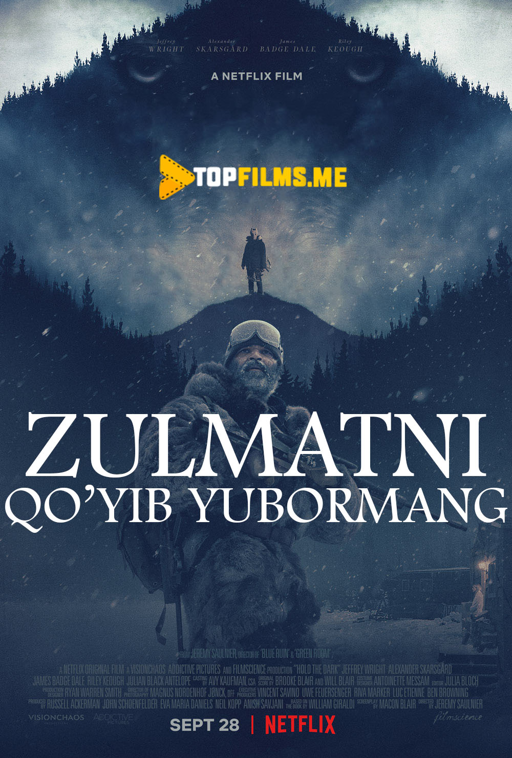 Zulmatni qo'yib yubormang / Zulmatni ushlang Uzbek tilida 2018 kino skachat