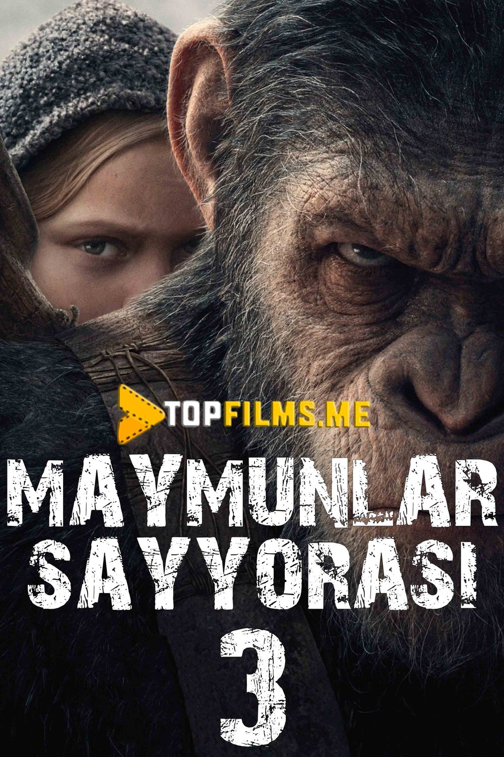 Maymunlar sayyorasi 3 Uzbek tilida 2017 kino skachat