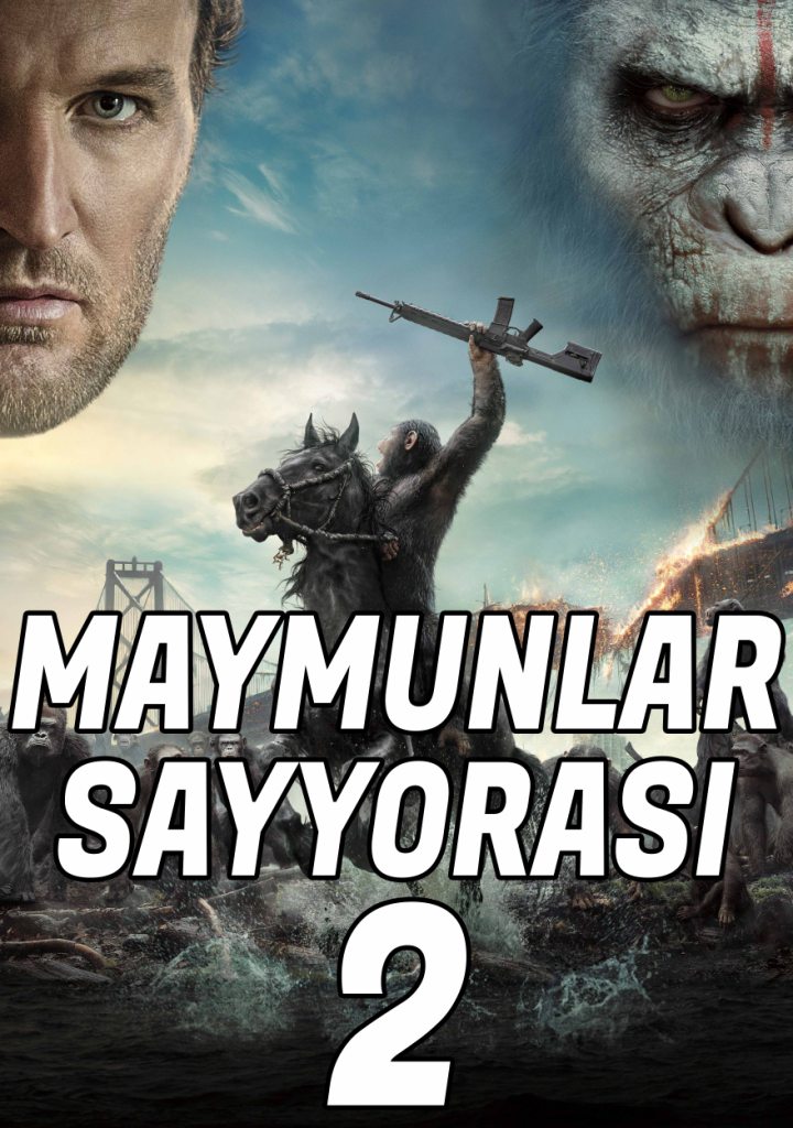 Maymunlar Sayyorasi 2: Qo'zg'olon Uzbek tilida 2017 kino skachat